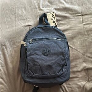 Kipling Black Backpack Crinkled Nylon Everyday Use